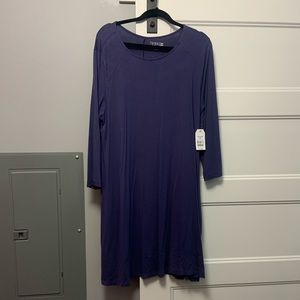 Blue T-Shirt Dress